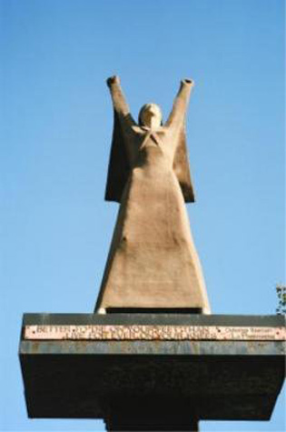 Glasgow - Monumento alla "pasionaria" Dolores Ibarruri - SCOZIA	